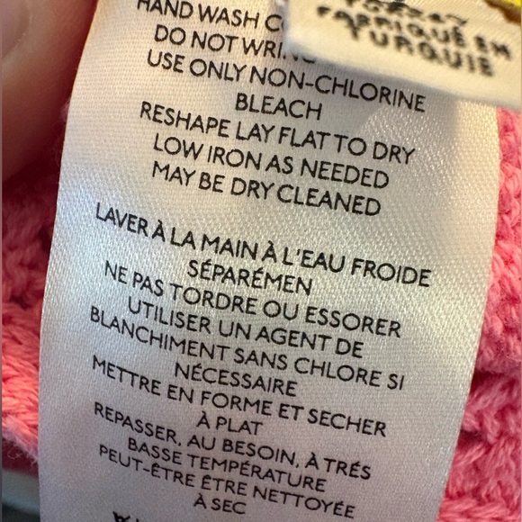 UO Goldie Knit Cami Top pink crochet Festival Urban Outfitters - Picture 11 of 11